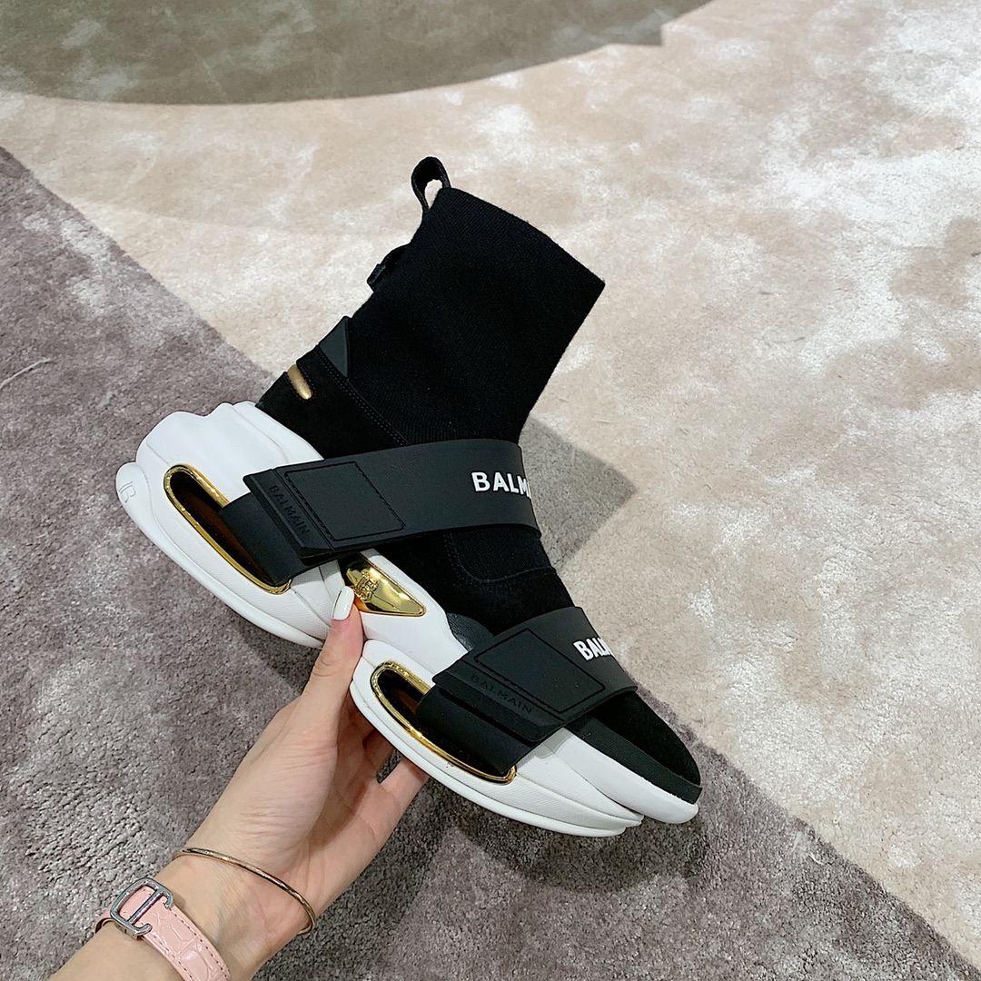 Balmain B-Bold trainers 30 - vstockx