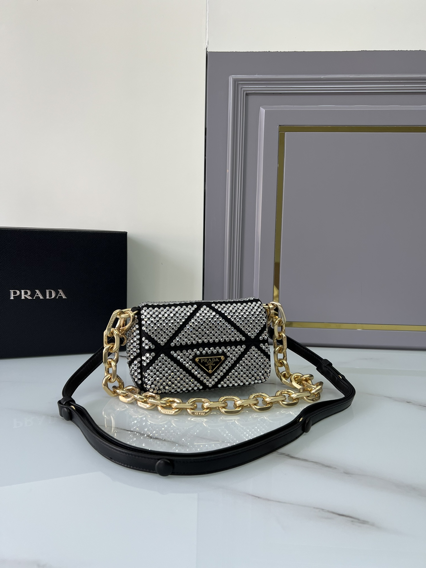 handbags prada 1BD329 17*11.5*6.5 - vstockx
