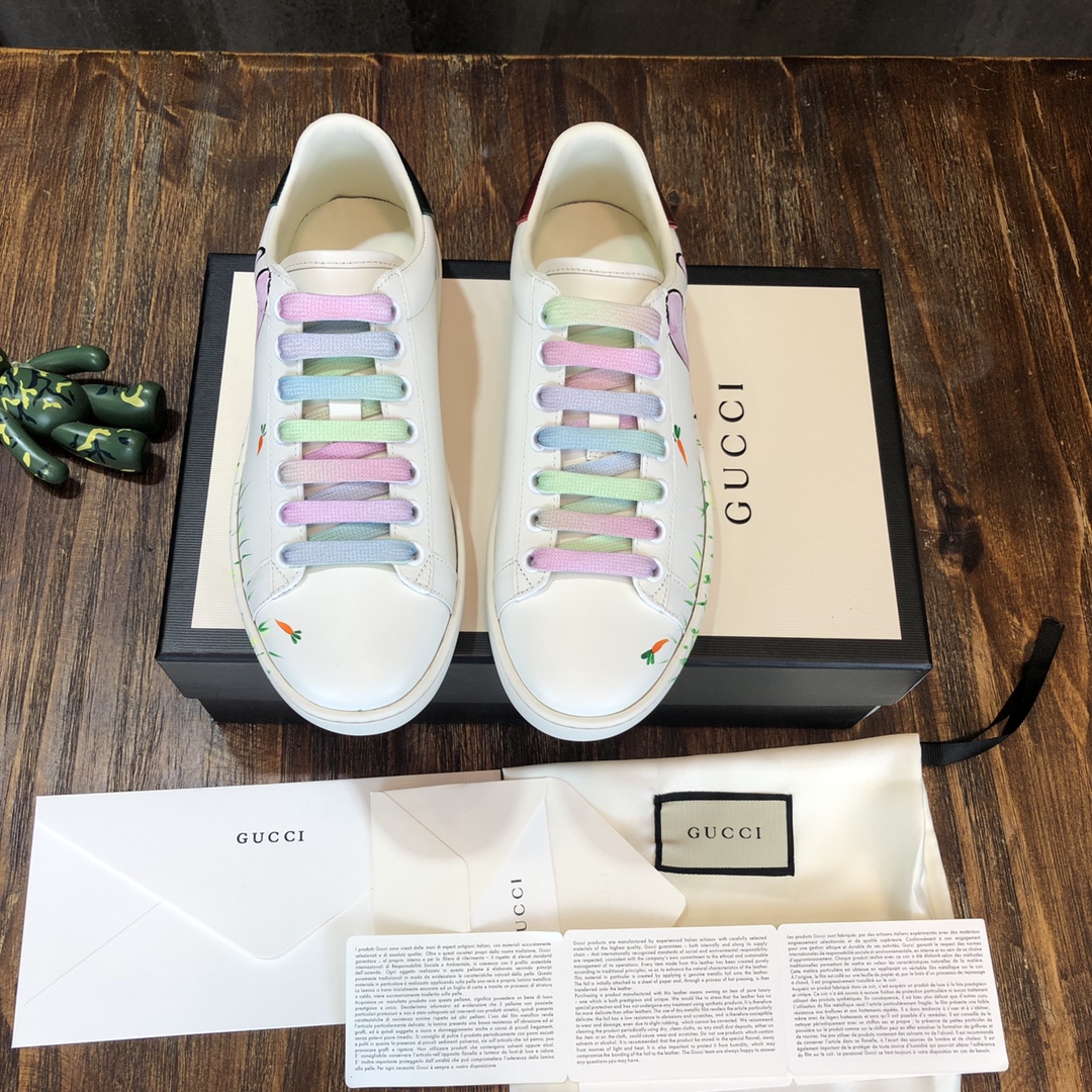 Gucci Ace embroidered sneaker 44 - vstockx