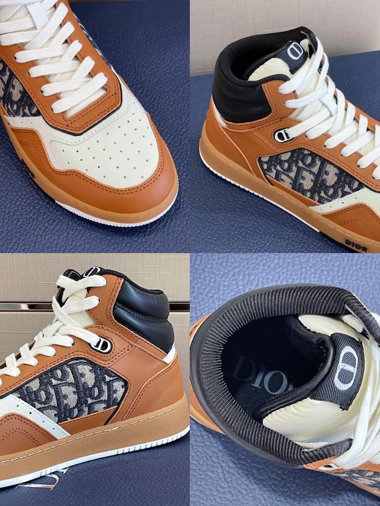 Dior B27 High Coffee Cream Black - vstockx