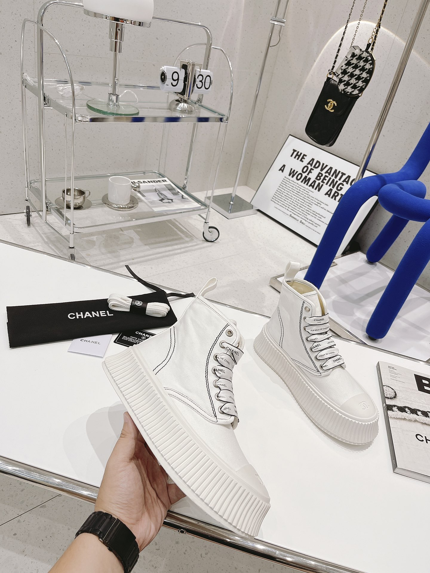 Chanel Platform Sneaker 10 - vstockx