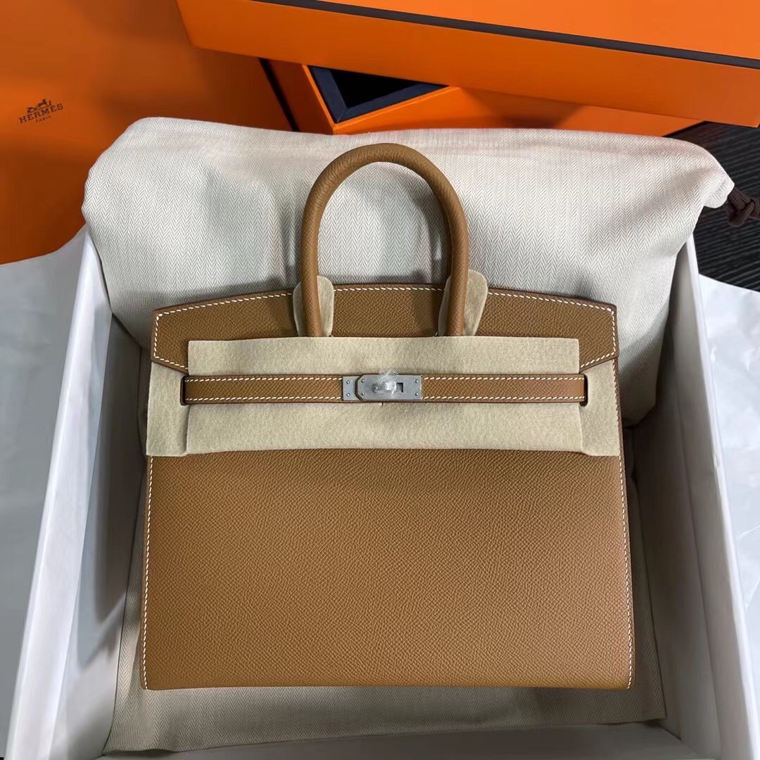 Handbags Hermes Birkin Sllier size:25 cm - vstockx