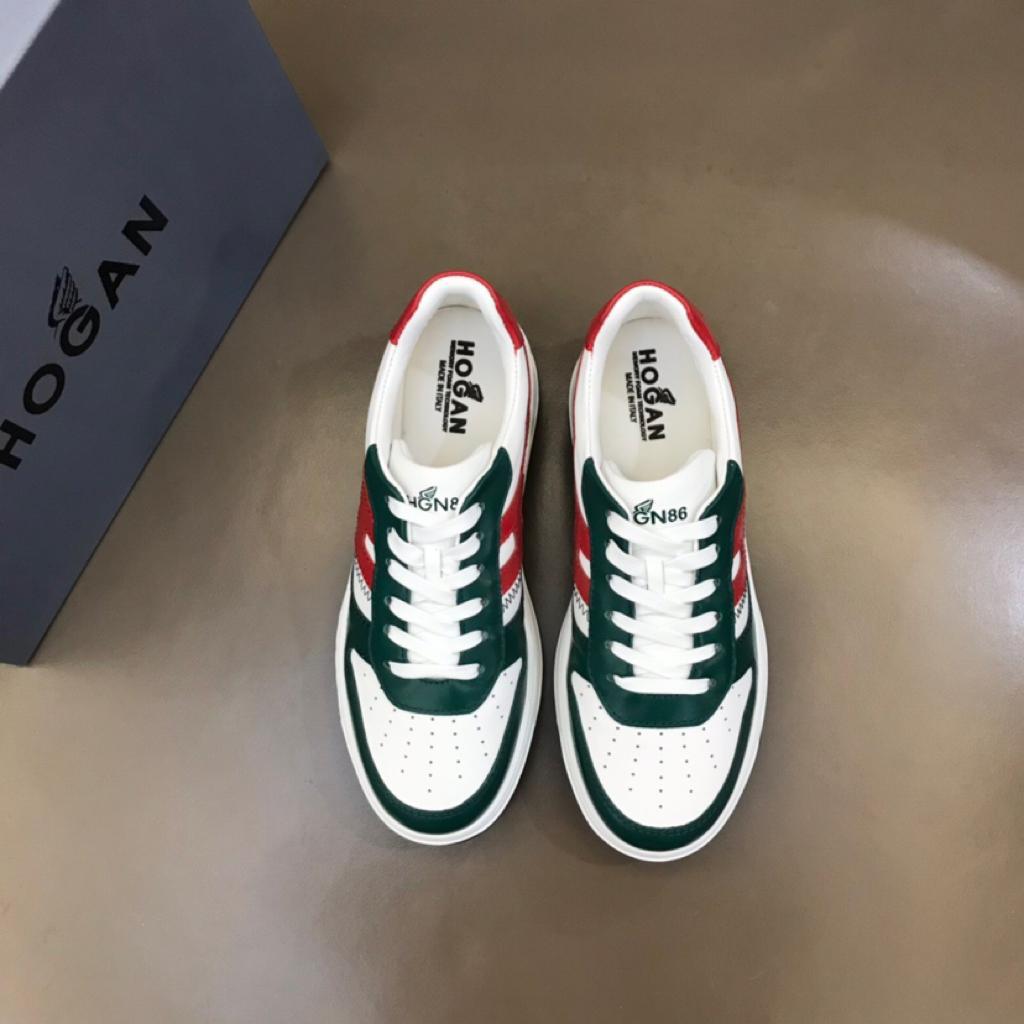 Hogan H630 White Green Red - vstockx
