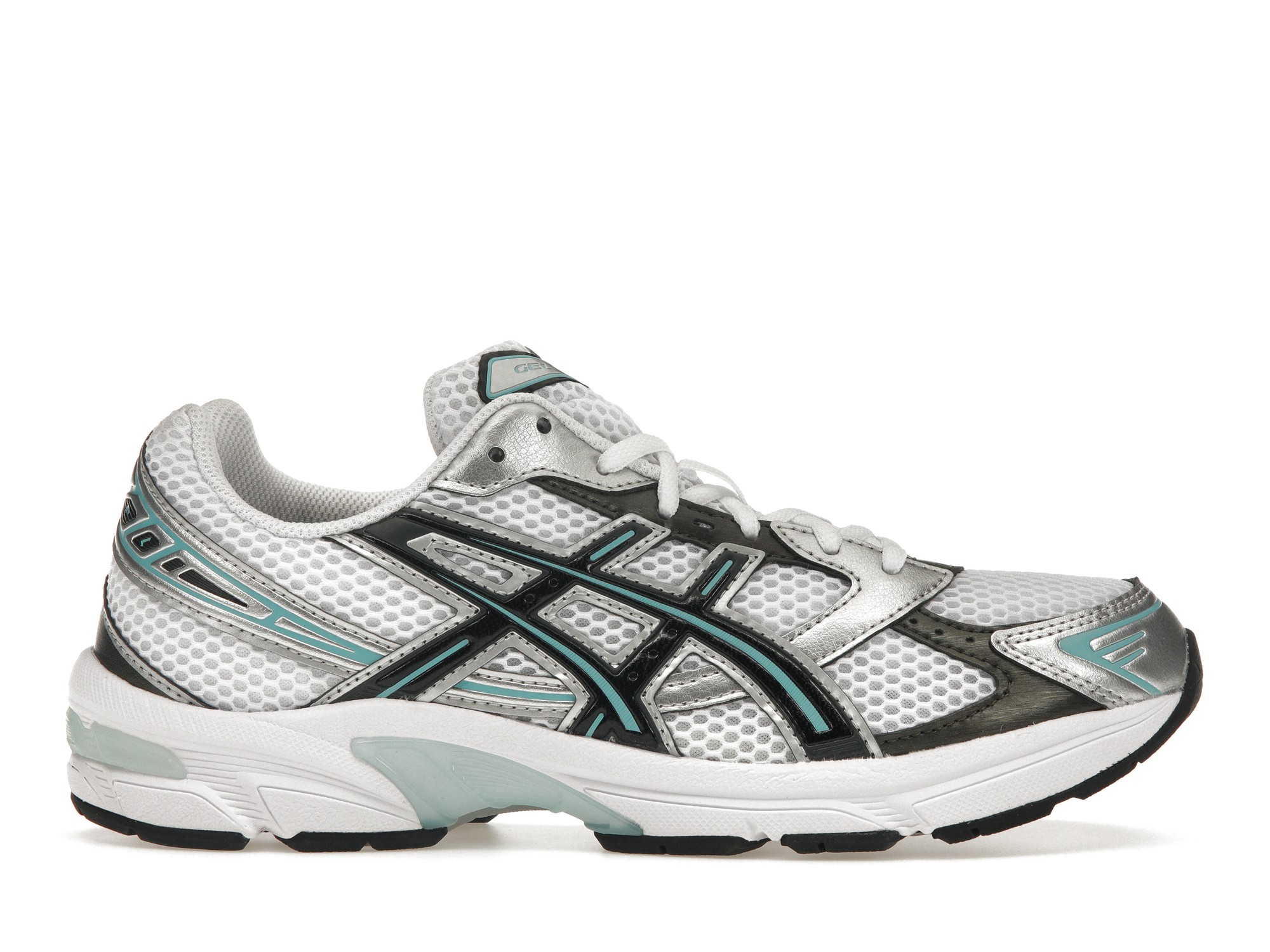 ASICS Gel-1130 White Black Turquoise - vstockx