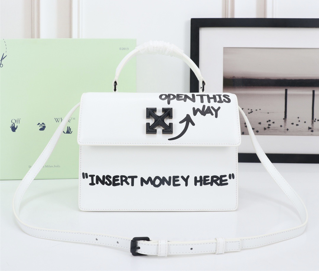 handbags OFF-White 585  6775980  size:25.5*18*11cm - vstockx