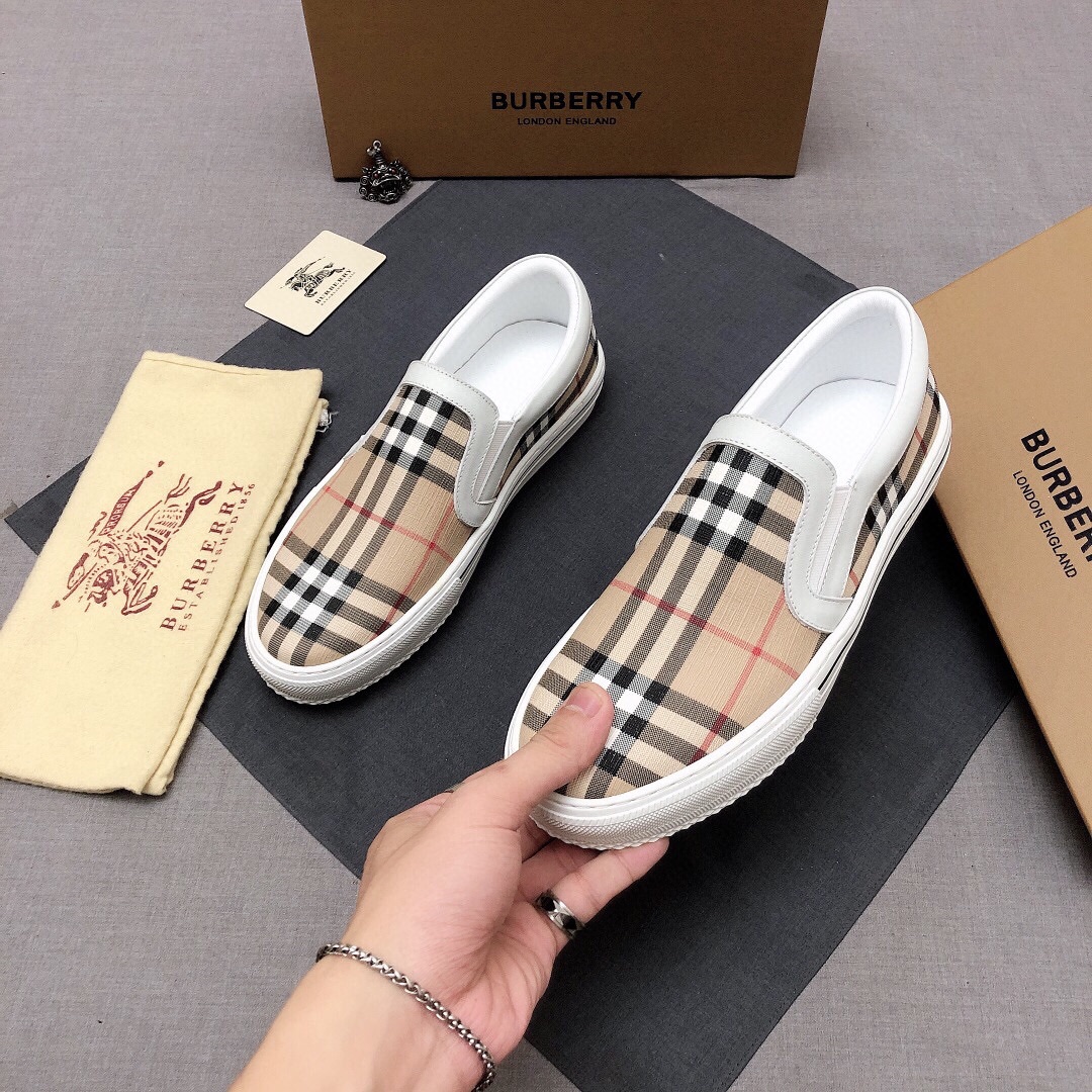 Burberry Perforated Check Sneaker 8 - vstockx