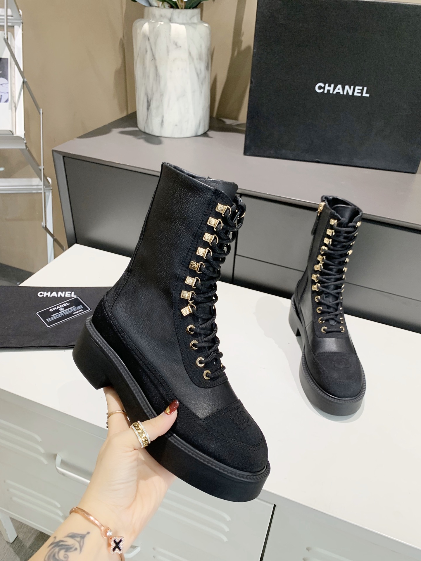 Chanel Boots 1 - vstockx