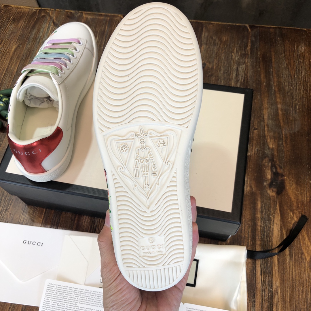 Gucci Ace embroidered sneaker 44 - vstockx