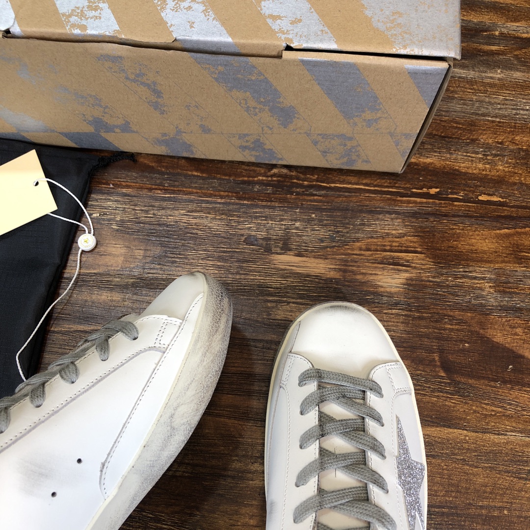 Golden Goose Superstar distressed-finish sneakers 5 - vstockx