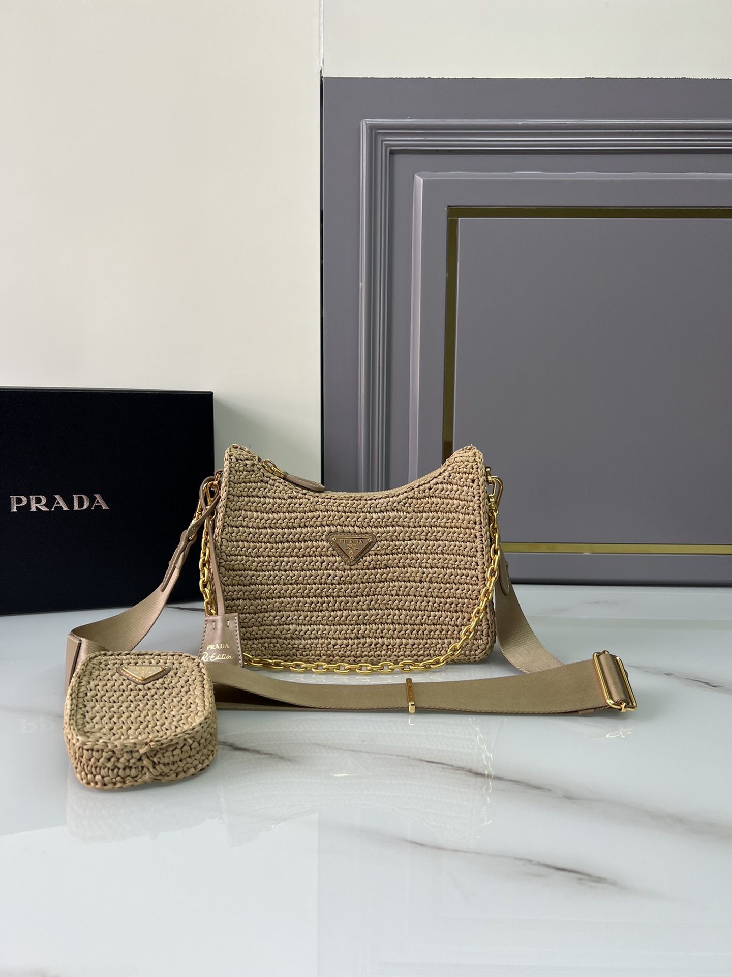 handbags prada 1BH204 23*16*7 - vstockx
