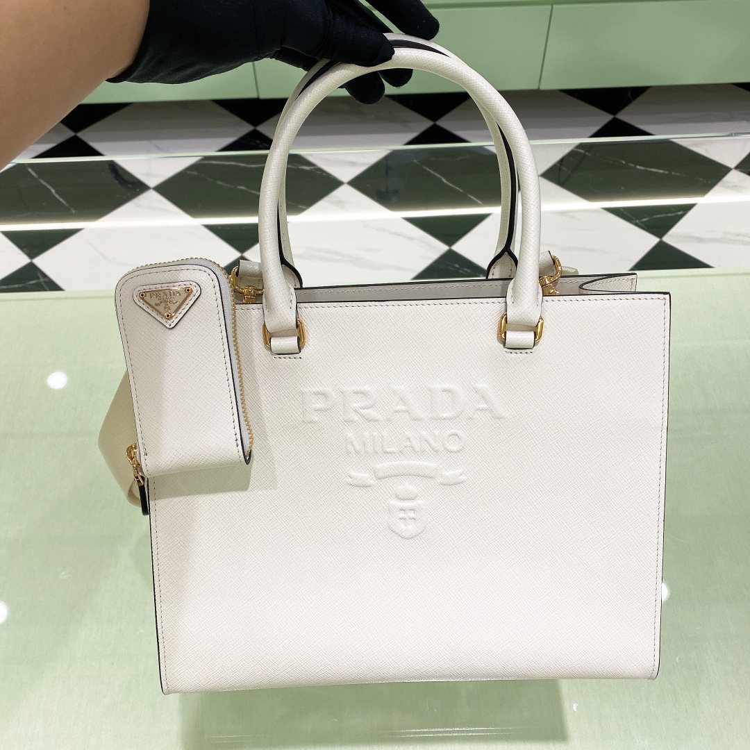 handbags prada 1BA337 size:28*22*9cm - vstockx