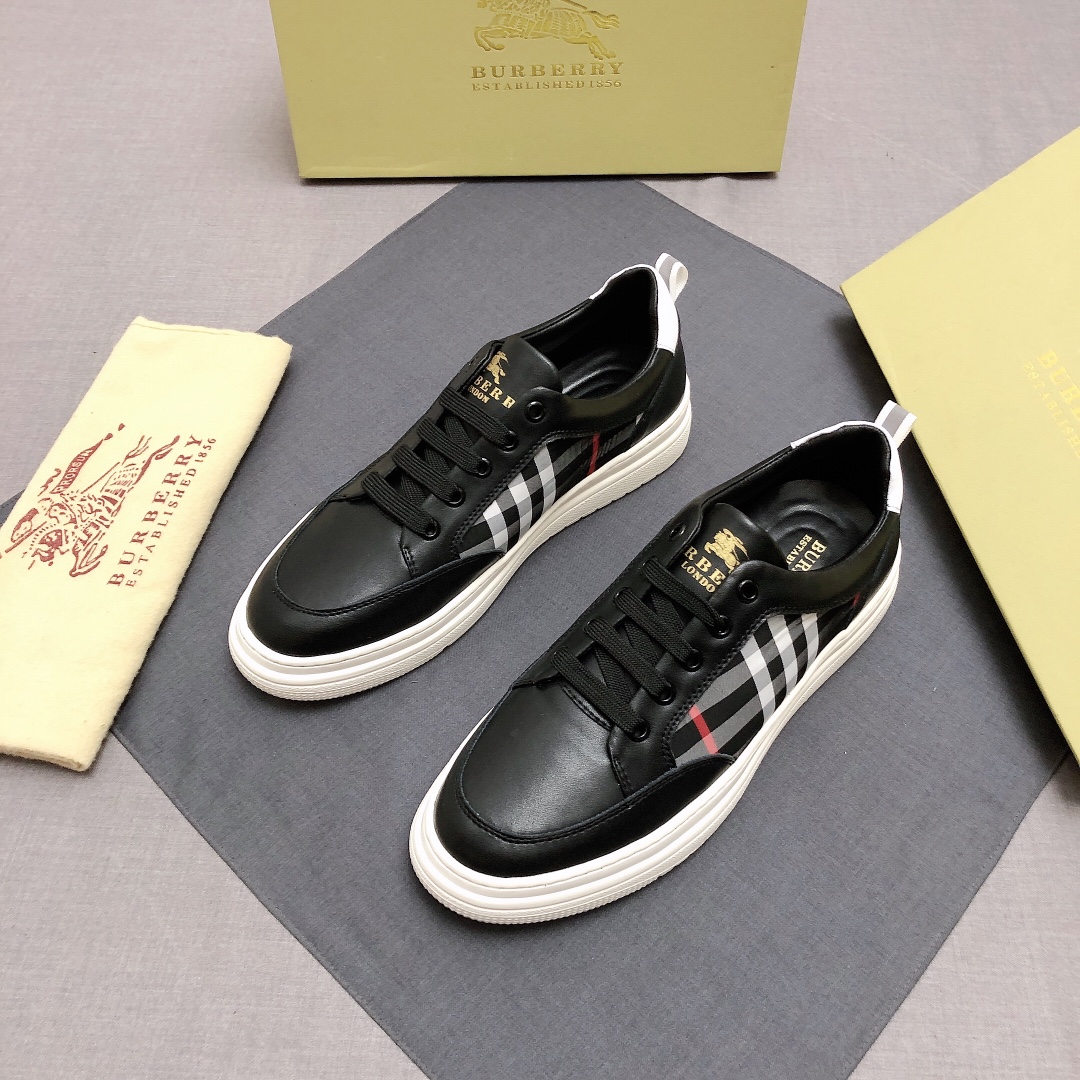 Burberry Perforated Check Sneaker 42 - vstockx