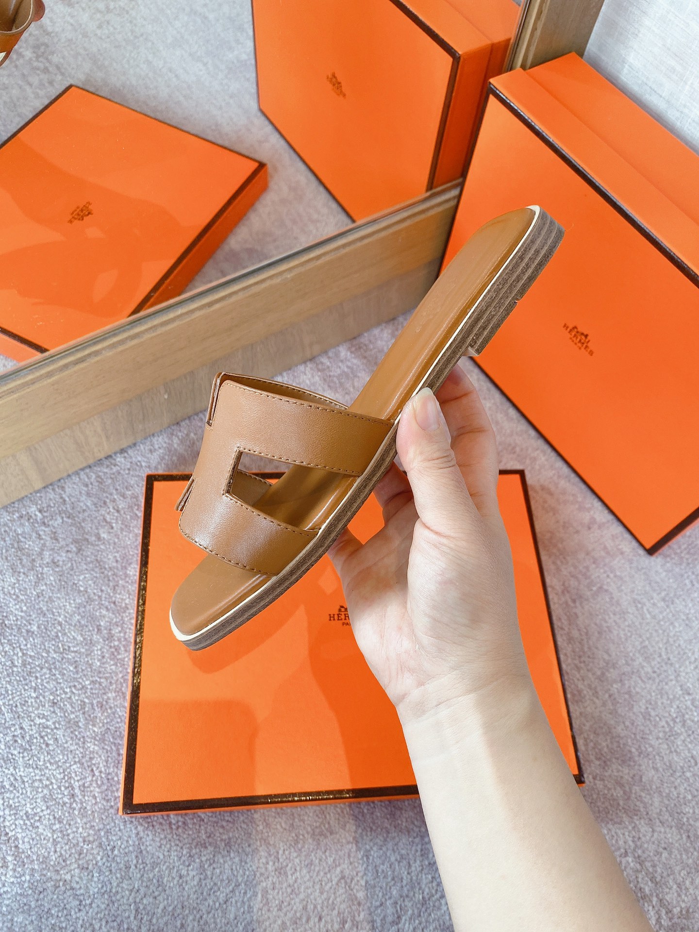 Hermes Sandals 80 - vstockx