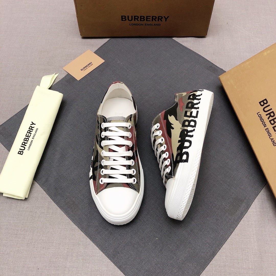 Burberry Perforated Check Sneaker 13 - vstockx