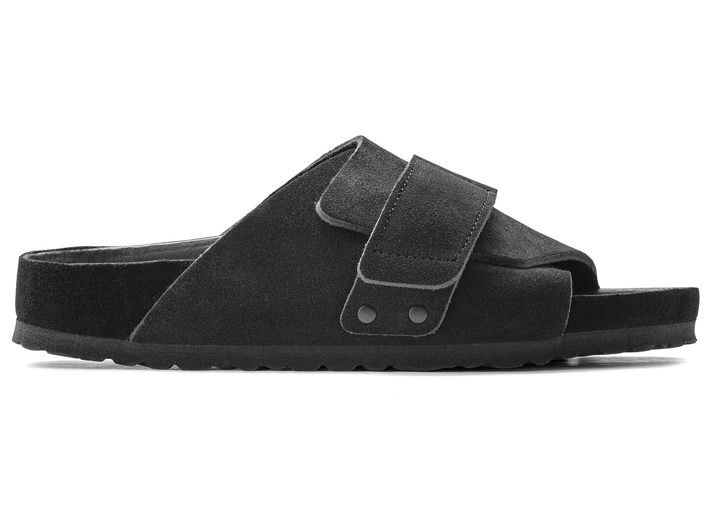 Birkenstock Kyoto Suede Black - vstockx