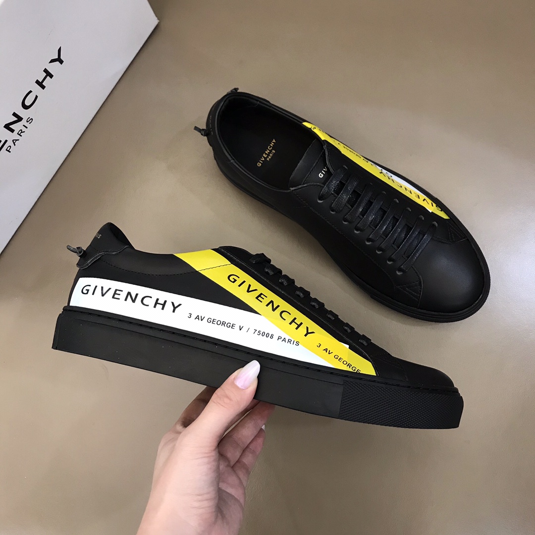 Givenchy Urban Street Logo-print Leather Sneakers 23 - vstockx