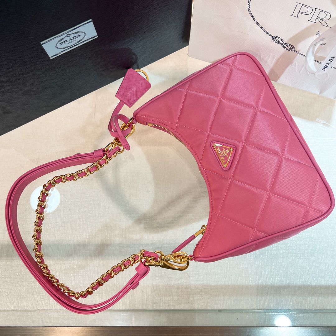 handbags prada Hobo 1BC204 Size:22*18*6cm - vstockx