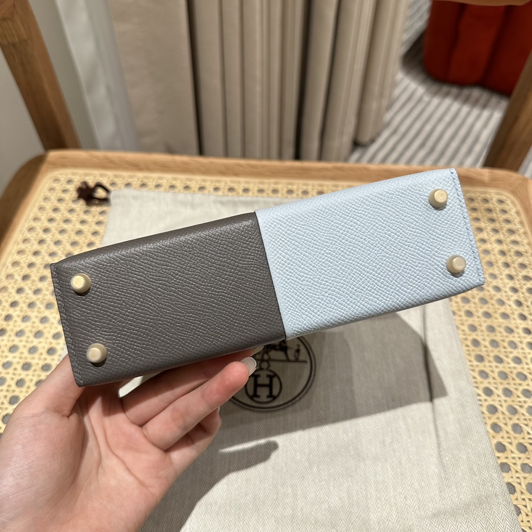 Handbags Hermes mini Kelly size:19cm - vstockx