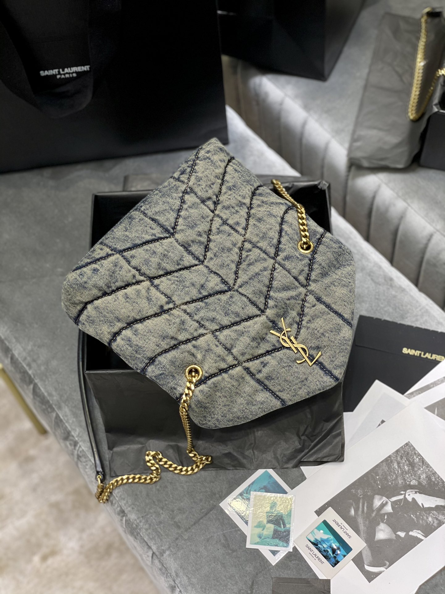 Handbags SAINT LAURENT 610436 size 23  15.8  5.8 cm - vstockx