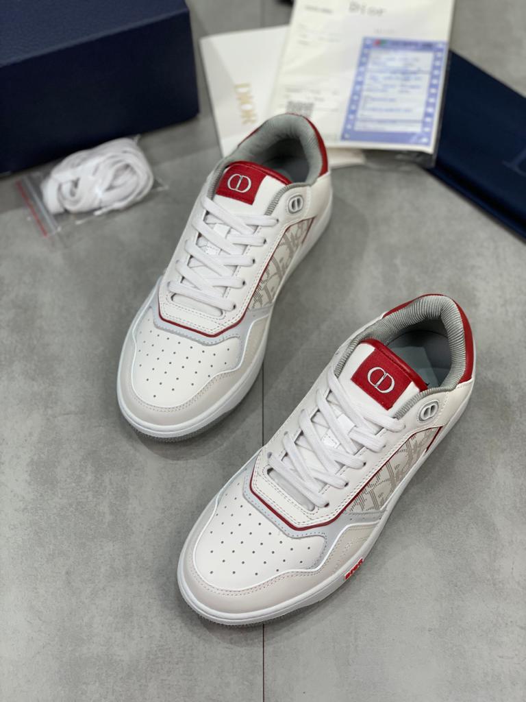 Dior B27 Low White Red - vstockx