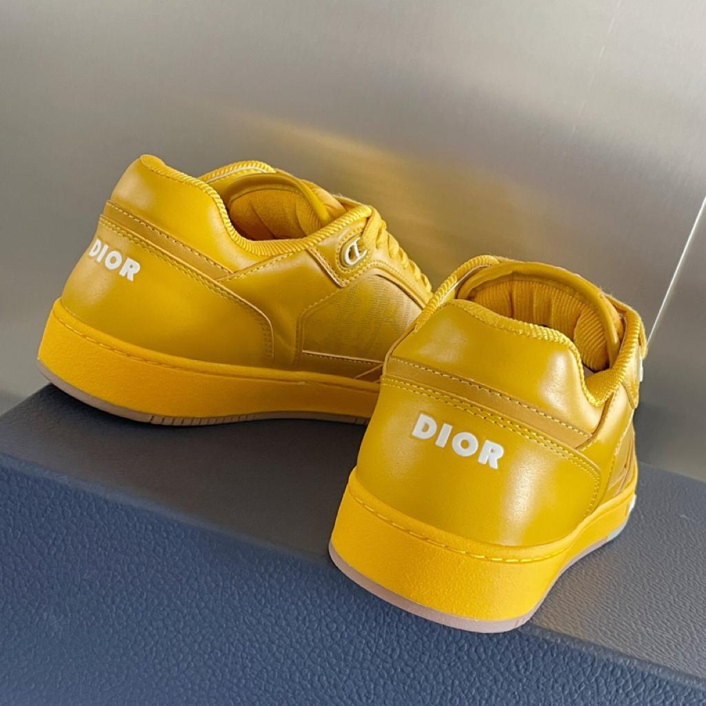 Dior B27 Low World Tour Yellow - vstockx