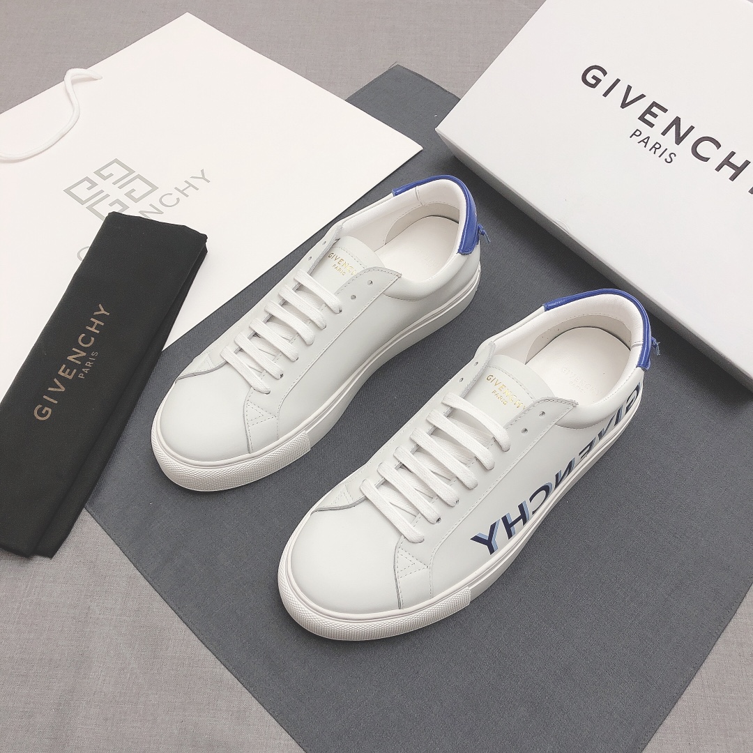 Givenchy Urban Street Logo-print Leather Sneakers 48 - vstockx