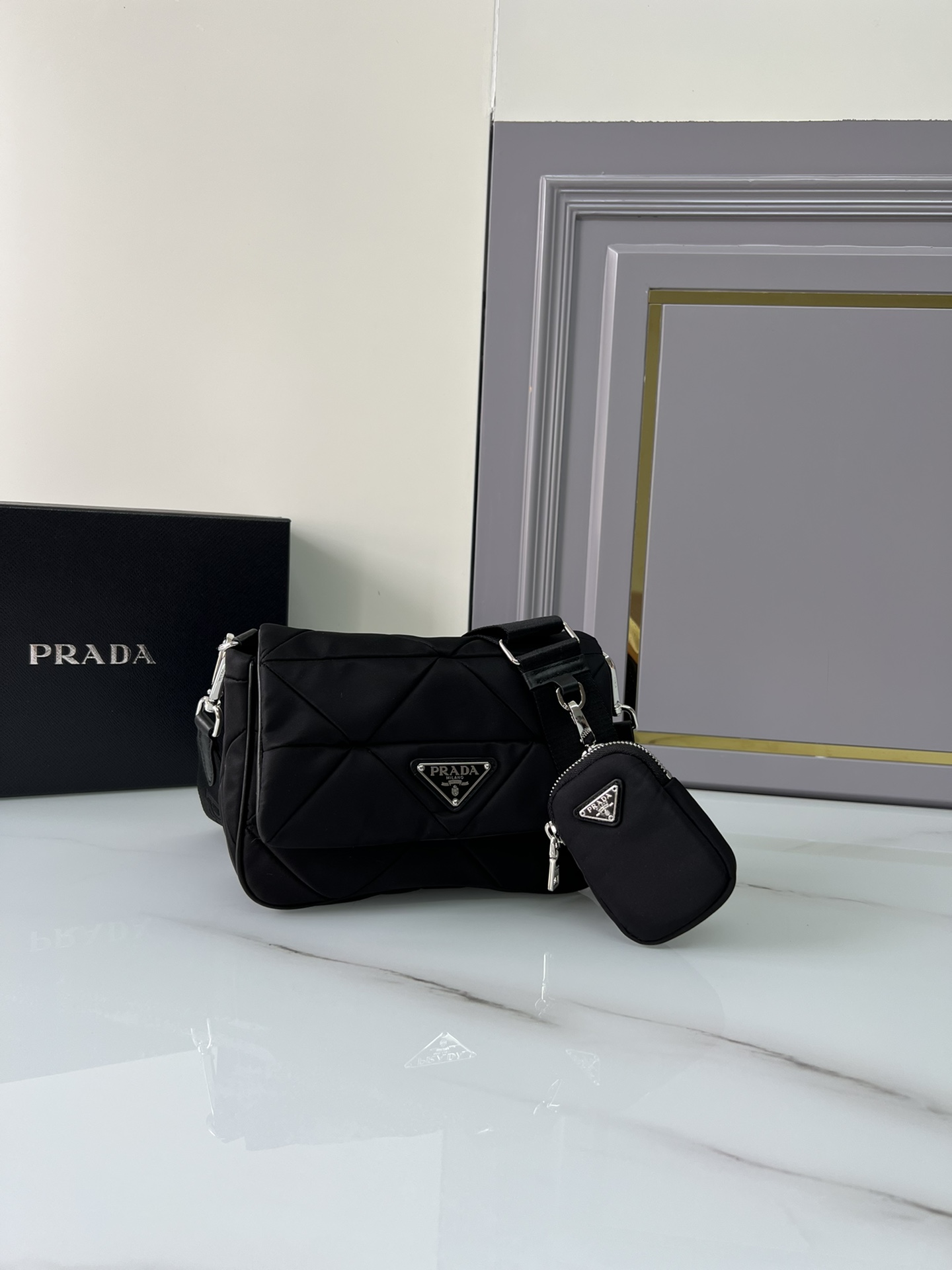 handbags prada 1BD292 21*16*7 - vstockx