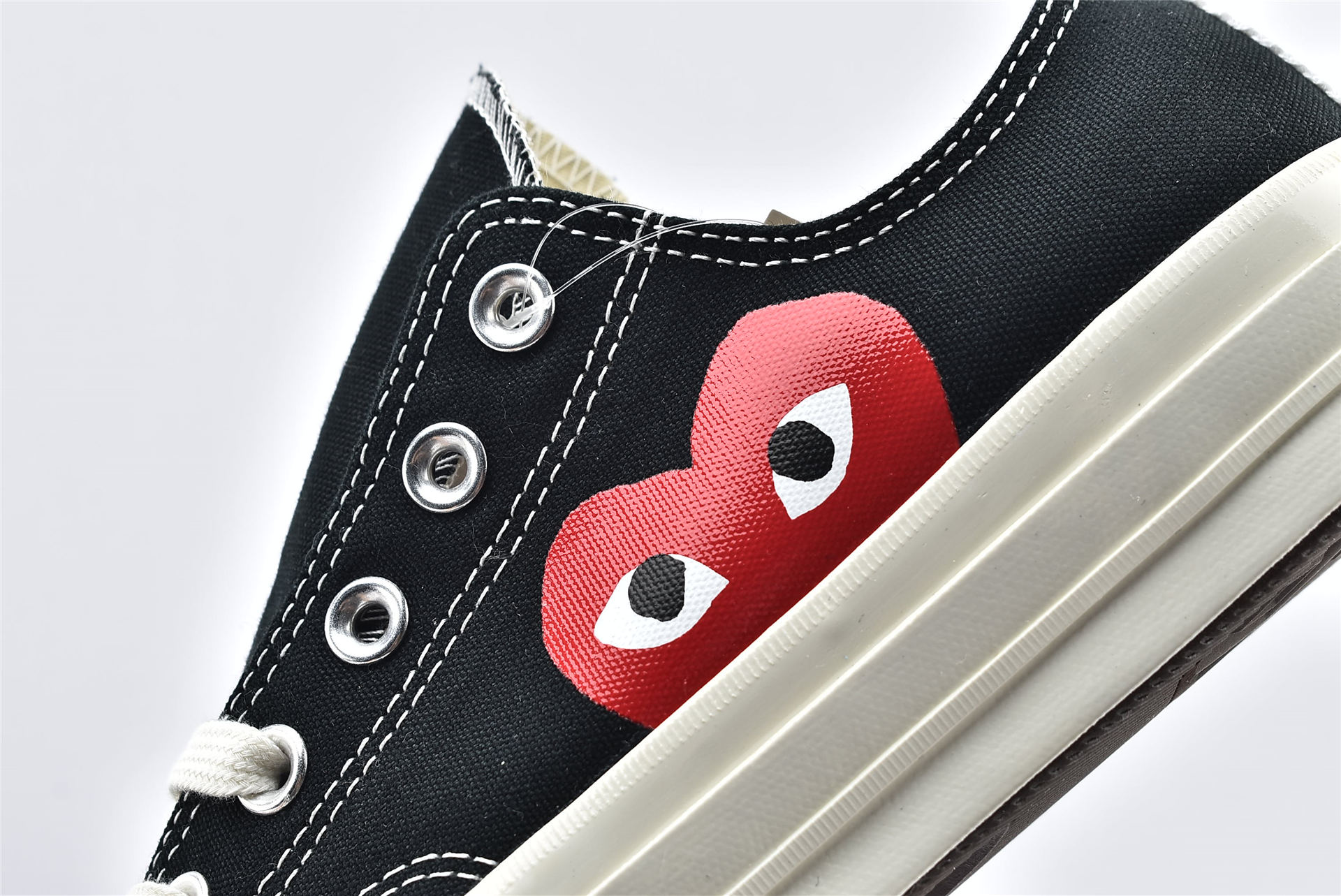 Converse Chuck Taylor All-Star 70s Ox Comme des Garcons PLAY Black - vstockx