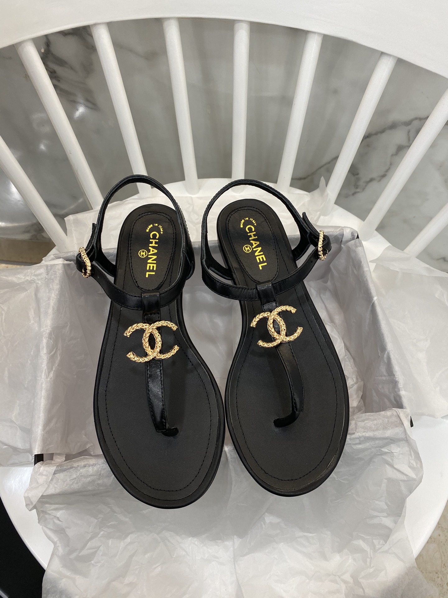 Chanel Slides 28 - vstockx