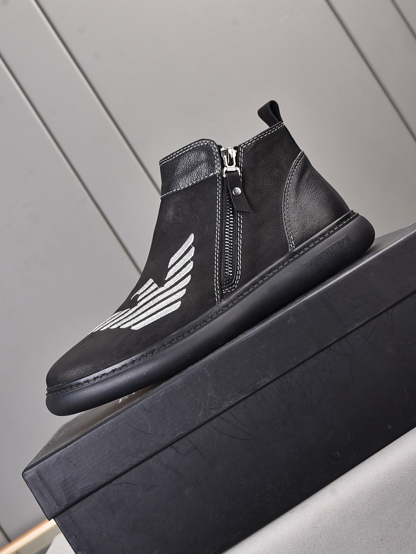 Armani High Top Sneaker 1 - vstockx