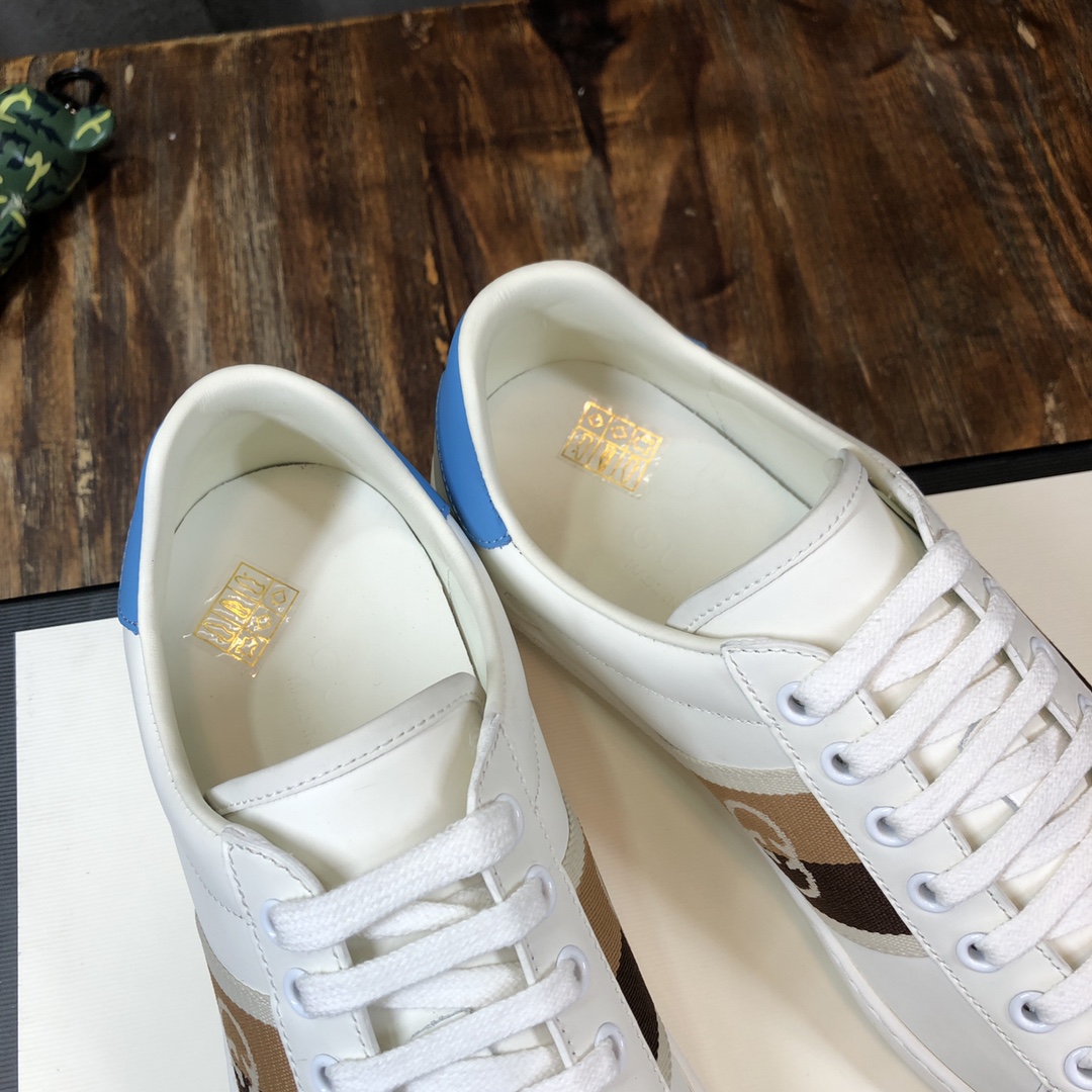 Gucci Ace Blue Interlocking G - vstockx