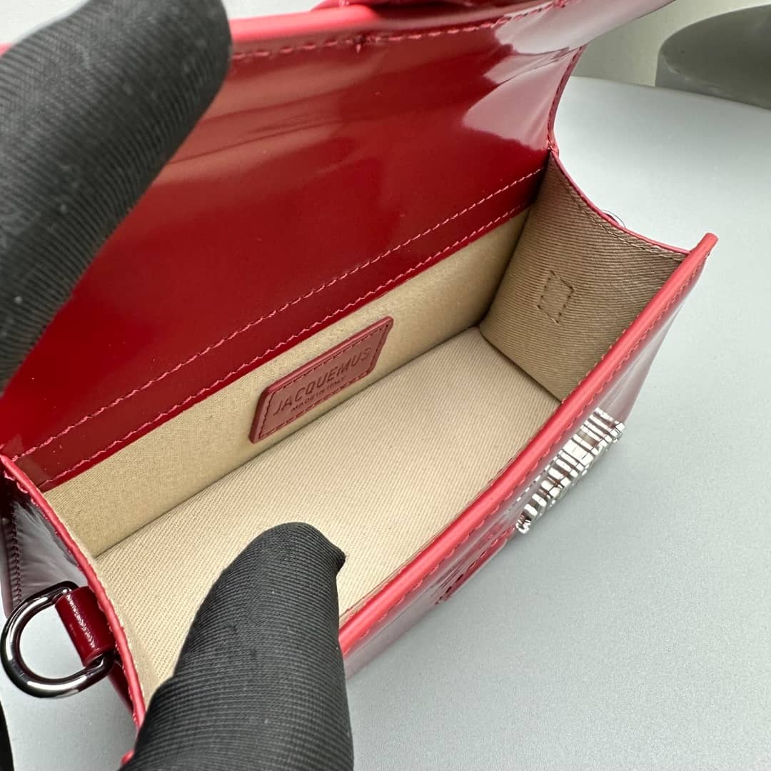 handbag Jacquemus bamnino 2056 size 24*13*7 cm size 18*6*7 cm - vstockx