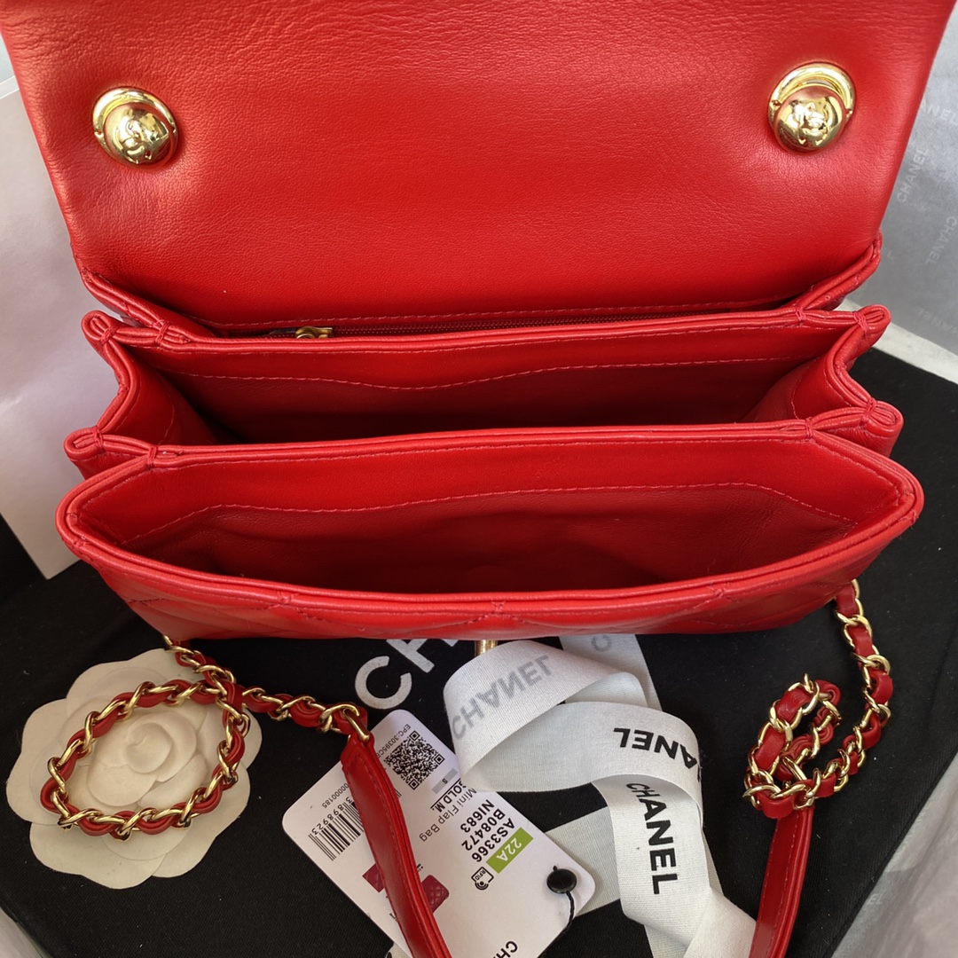 Handbag Chanel AS3366 size 20X9X13.5 Cm - vstockx