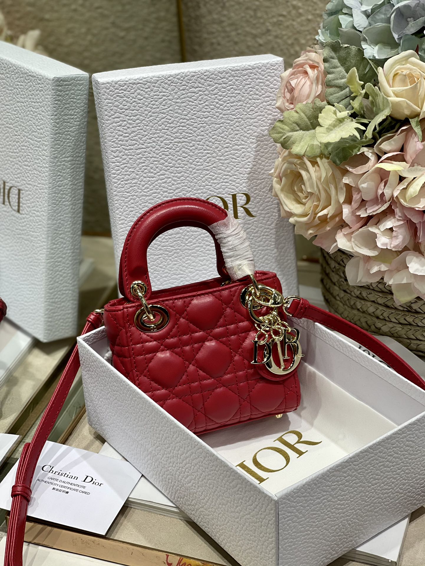 Handbags Dior  M B 6601 size:12*10*5 cm - vstockx