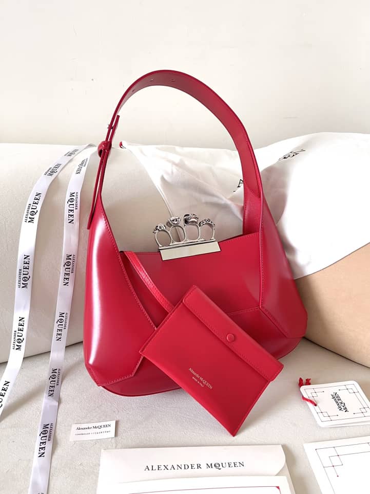 Handbag Alexander McQueen hobo size 20*12*8 cm size 30*18*7 cm - vstockx