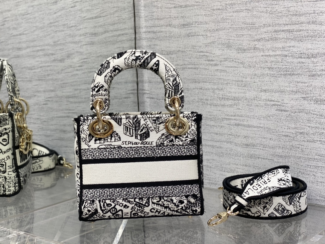 Handbags Dior 6603 size:17*7*15 cm - vstockx