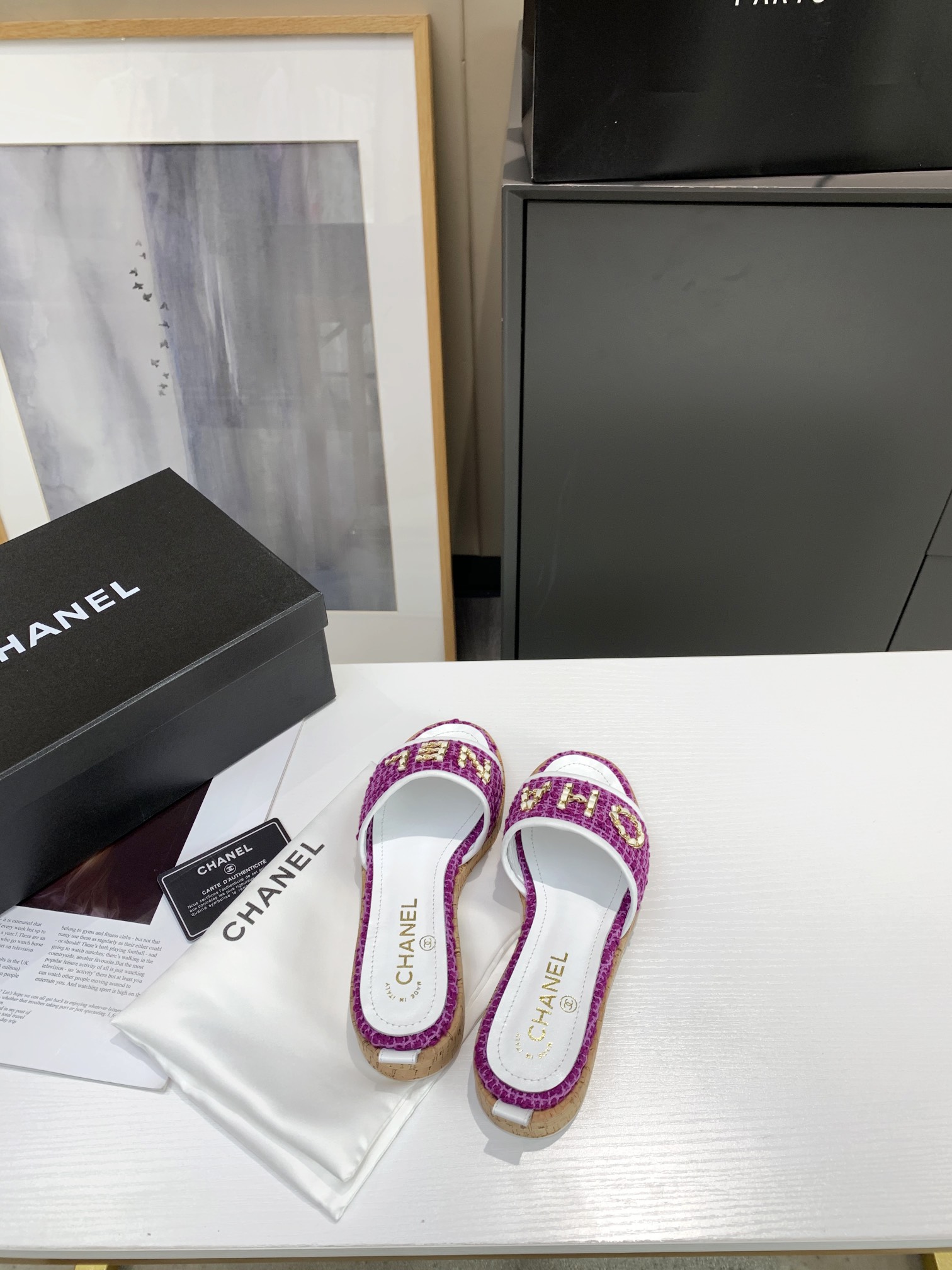 Chanel Slides 21 - vstockx