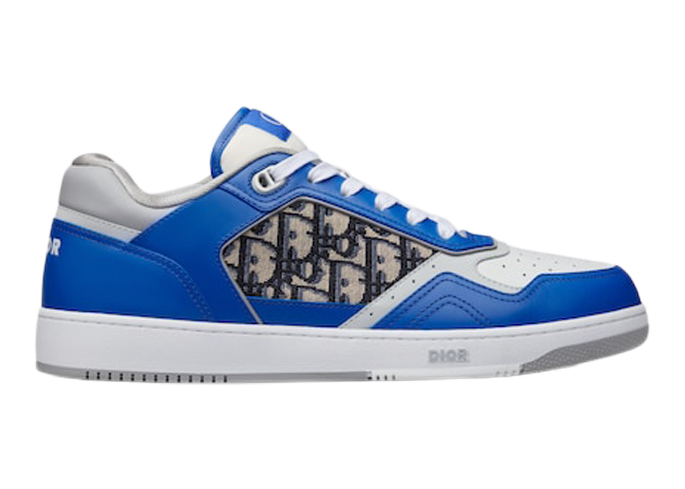 Dior B27 Low Blue Grey White Beige Dior Oblique Jacquard - vstockx