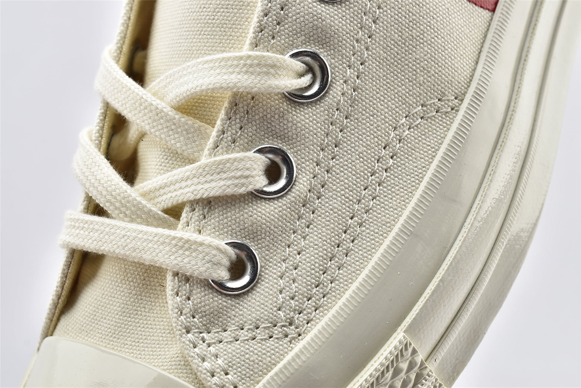 Converse Chuck Taylor All-Star 70s Ox Comme des Garcons PLAY White - vstockx
