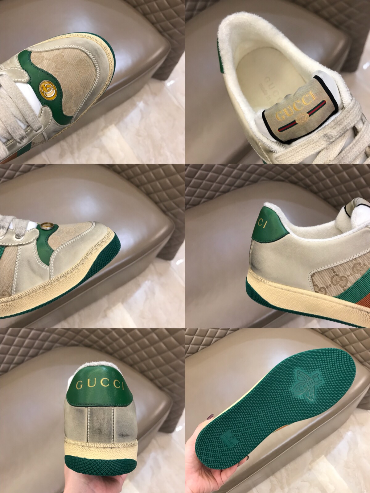 Gucci Screener GG Canvas 12 - vstockx