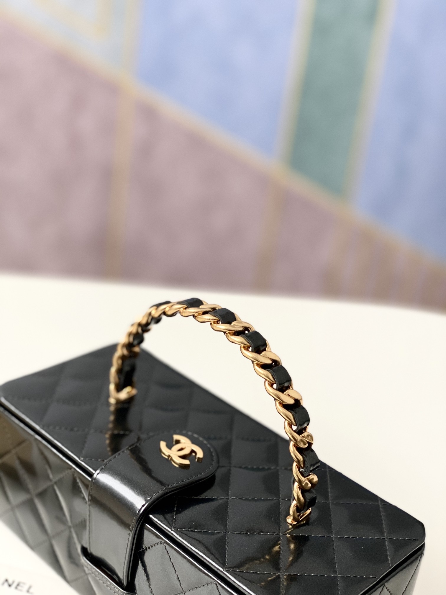 Handbag chanel 01919 size 22 10 8.5 cm - vstockx