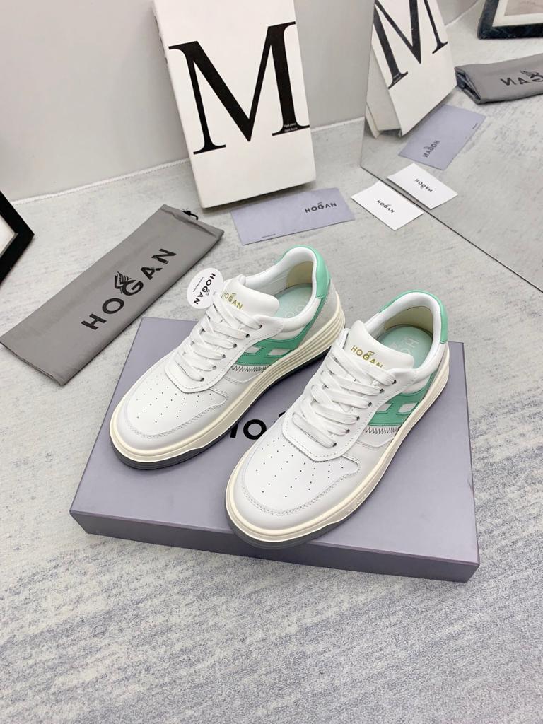 Hogan H630 Green White Grey - vstockx
