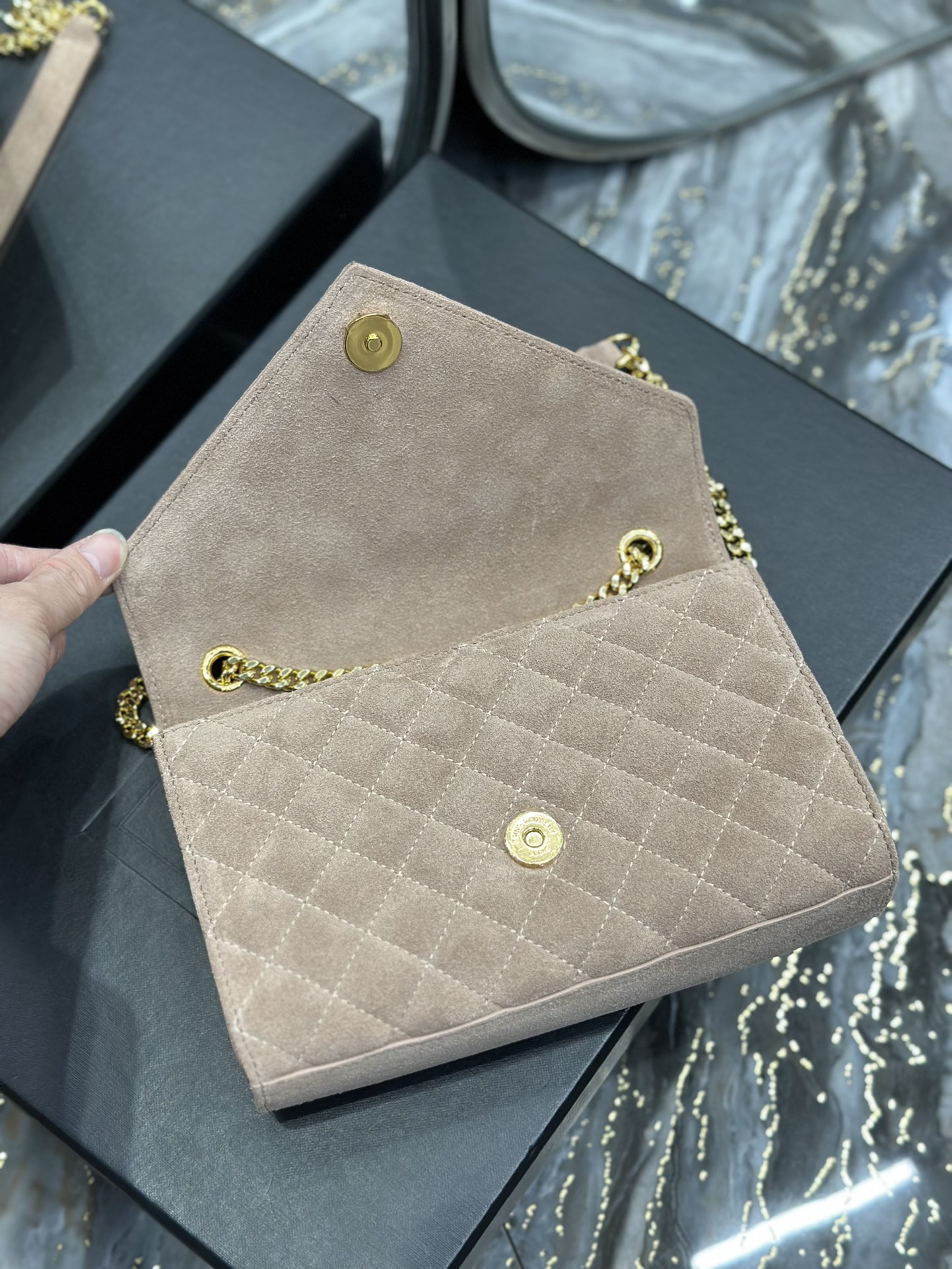 Handbags SAINT LAURENT 526286 size 21  13  6 cm - vstockx