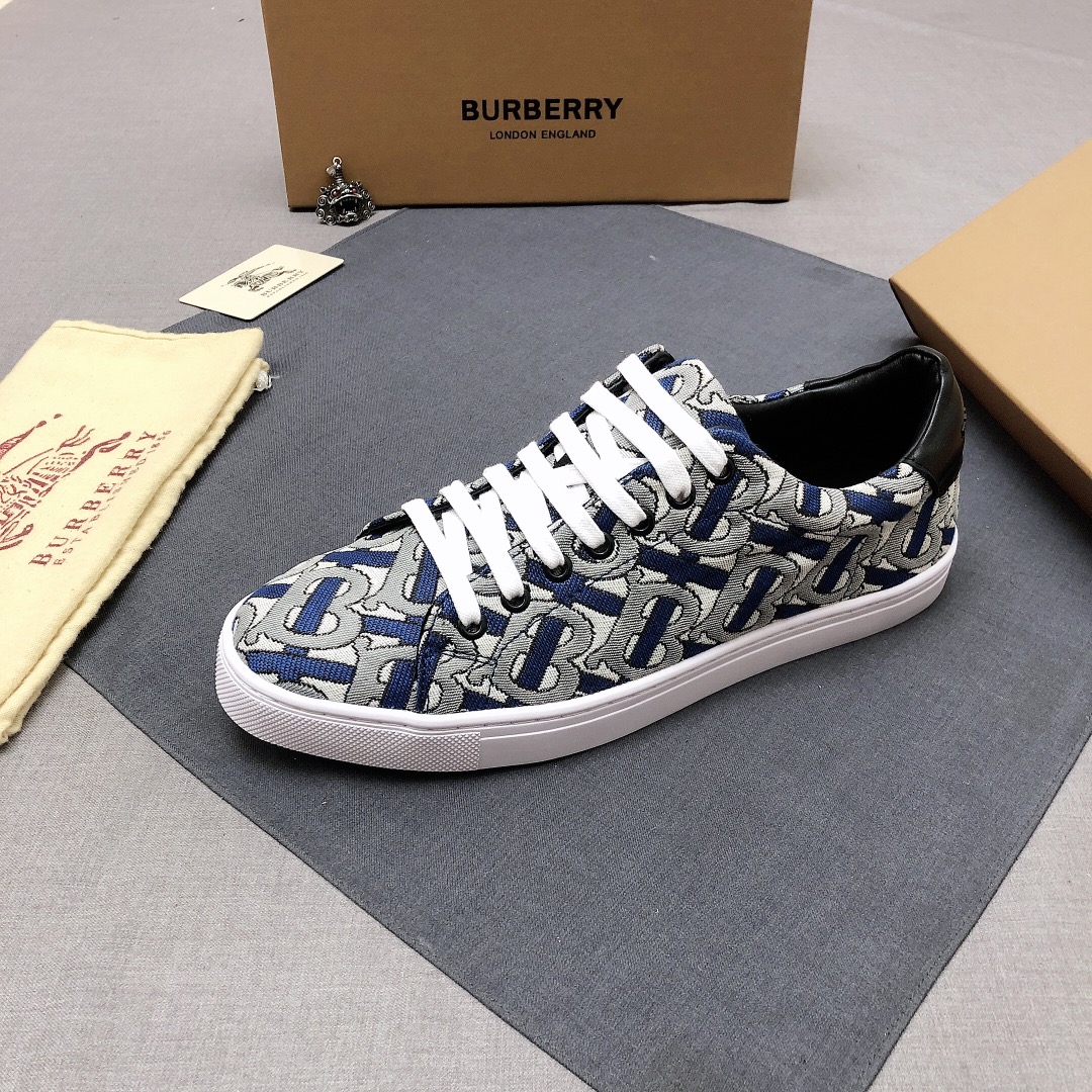 Burberry Perforated Check Sneaker 7 - vstockx