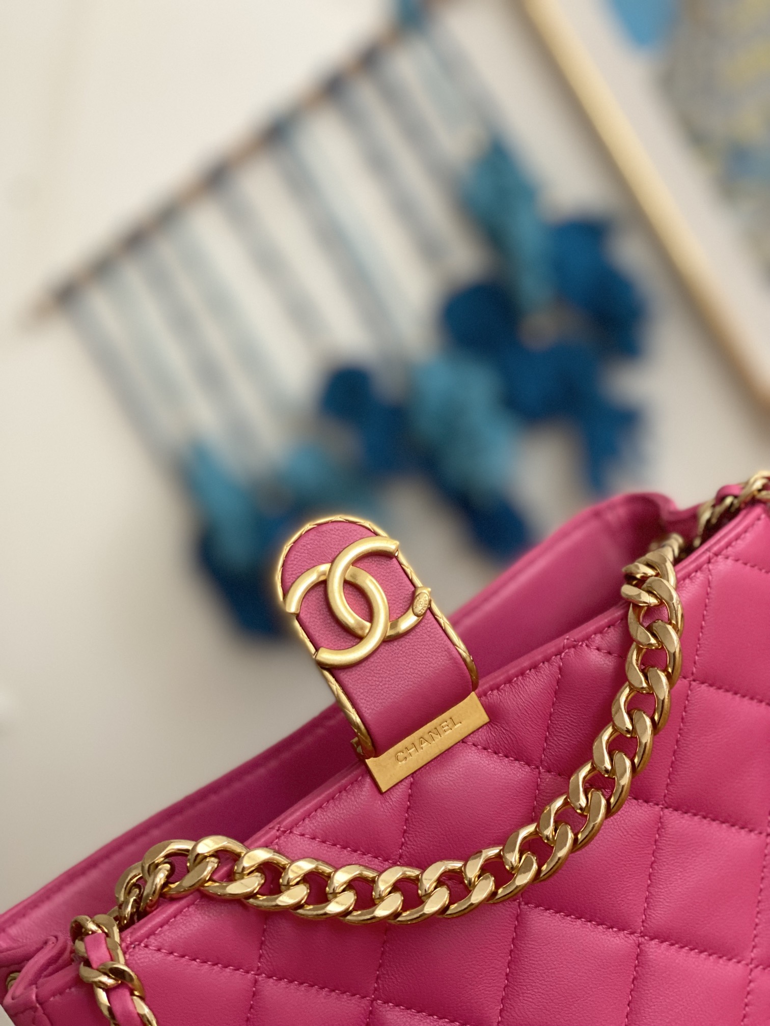 Handbag Chanel 3476 size 17*23*7* cm - vstockx