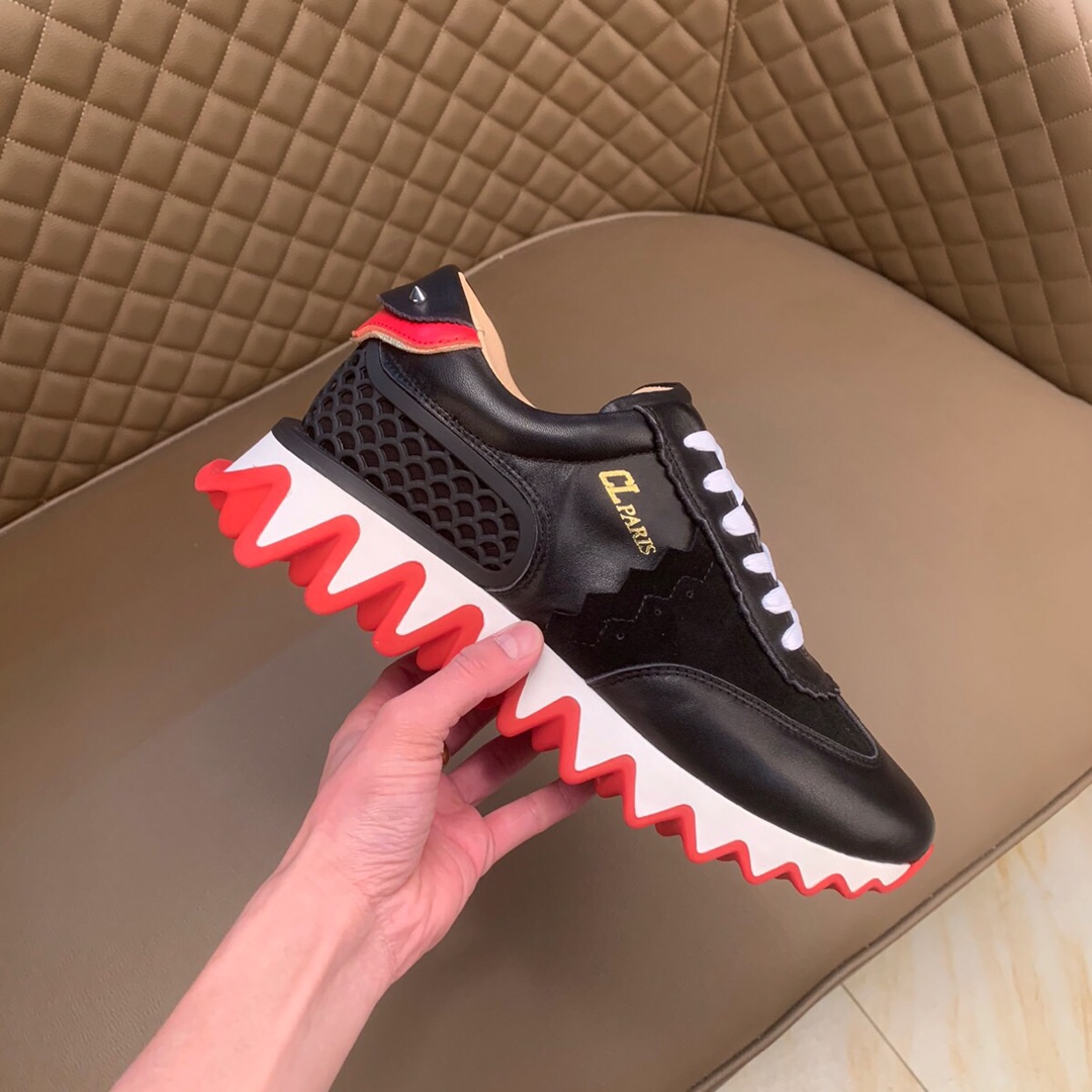 Christian Louboutin Loubishark Flat Sneakers 1 - vstockx