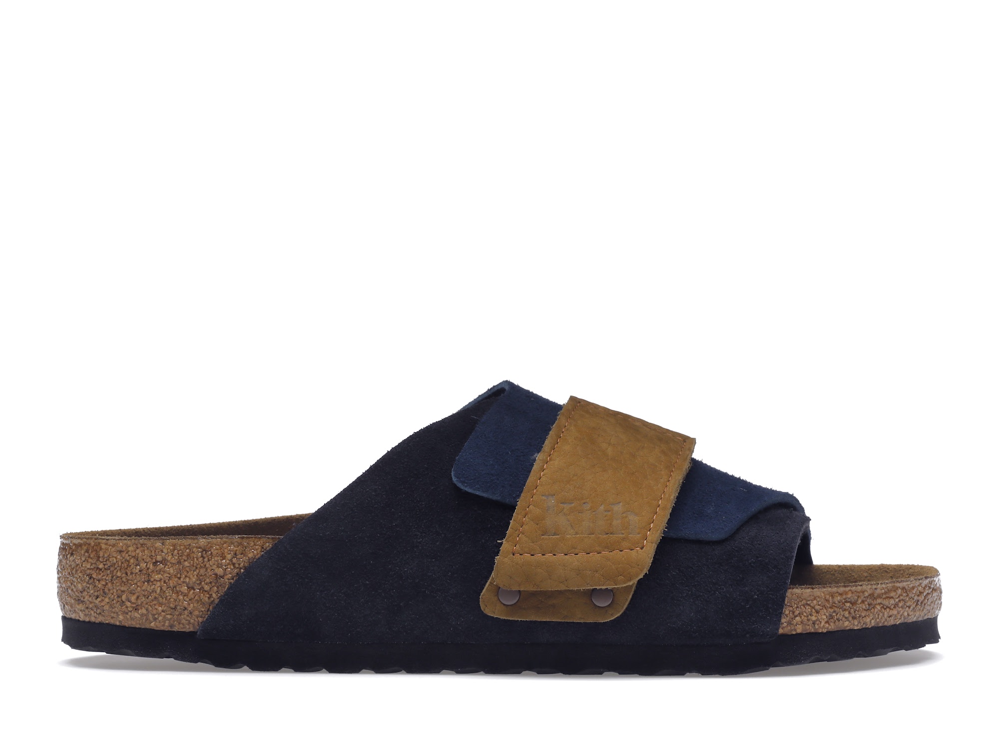 Birkenstock Kyoto Suede Kith Midnight - vstockx