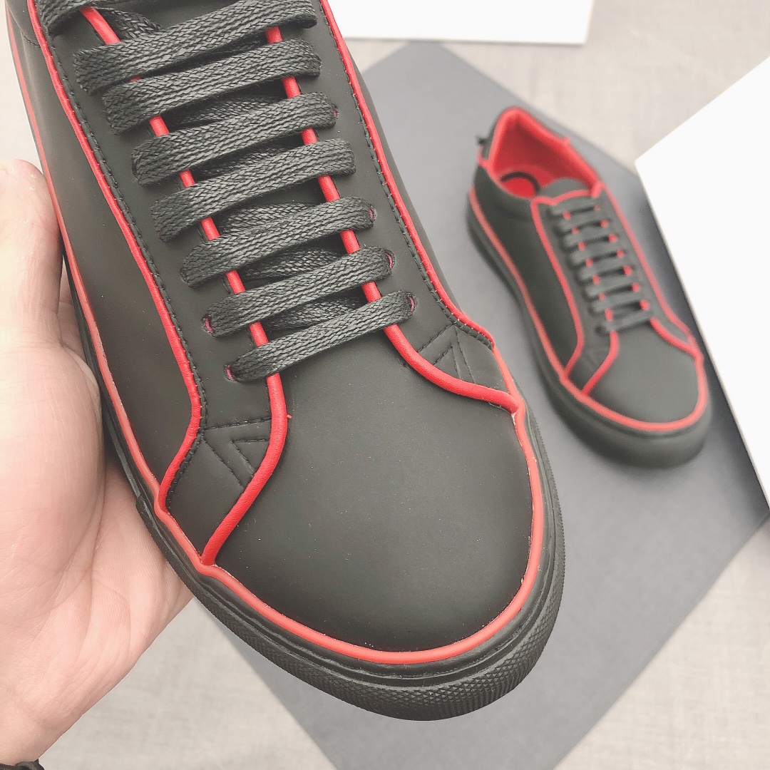 Givenchy Urban Street Logo-print Leather Sneakers 51 - vstockx