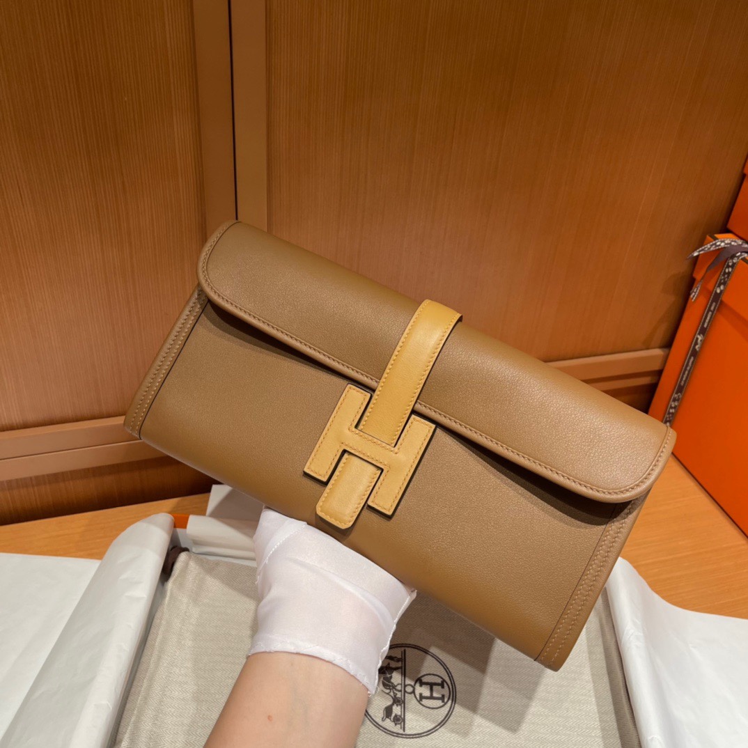 Handbags Hermes Jige Elan 29 Clutch size:18 cm - vstockx