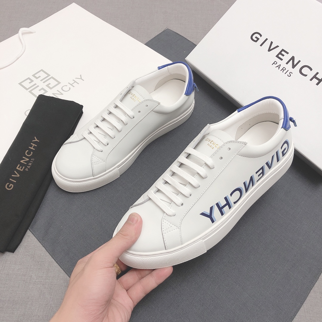 Givenchy Urban Street Logo-print Leather Sneakers 48 - vstockx